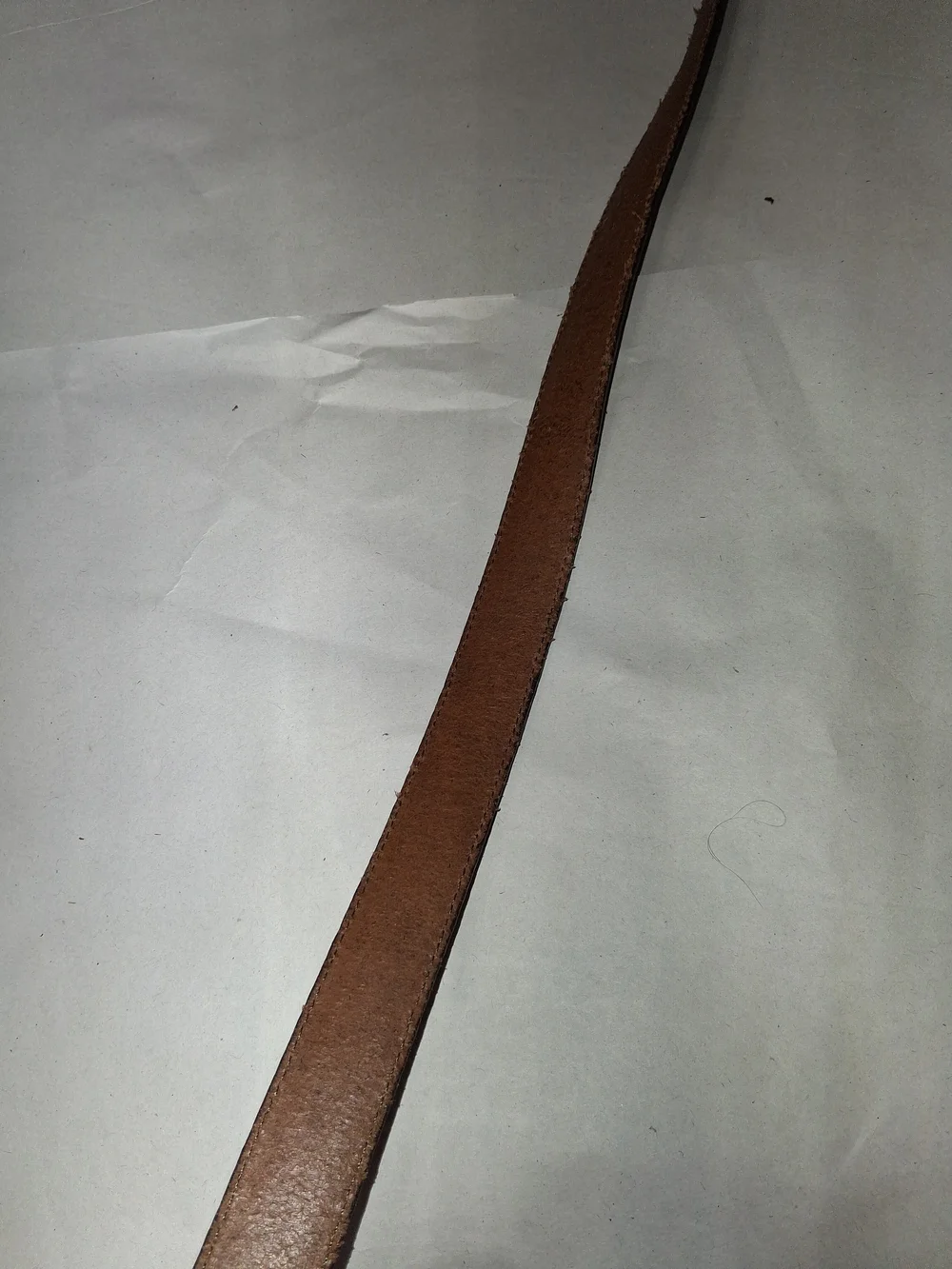 Brighton Brown Leather Belt with Silver Bow Buckle 37in
